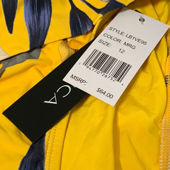 La Blanca Women's V-Neck Halter 2 Piece Bikini Set Swimsuit Size: 12 - Picture 8 of 9